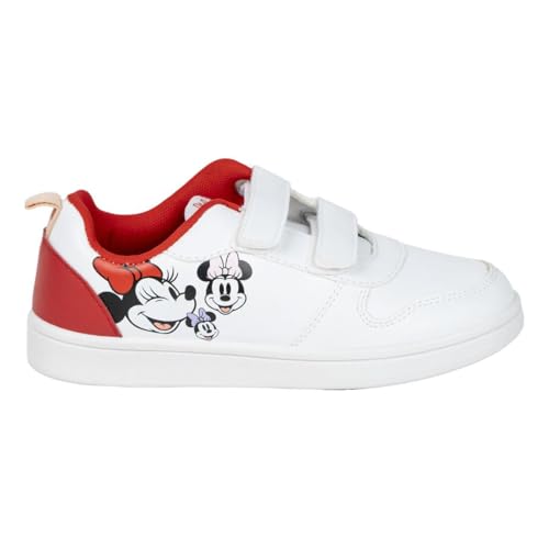 Cerdá Life'S Little Moments Deportiva Suela Pvc Minnie, Scarpe Da Ginnastica, Bianco, 30 Eu