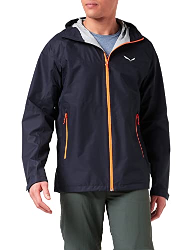 Salewa Puez Aqua 3 Powertex, Giacca Uomo, (Blau (Premium Navy/4570)), 50
