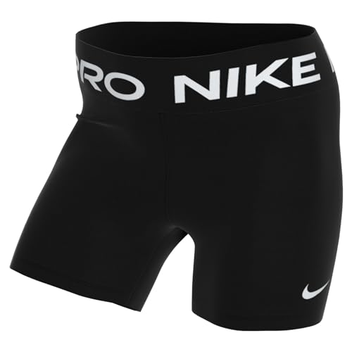 Nike Donna Pantaloncini W Np 365 Short 5In, Black/White, Cz9831-010, Xxl