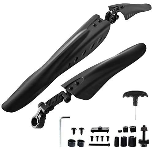 Ouxi Parafanghi Bici, Parafanghi Bici Portatile Regolabile Parafango Anteriore E Posteriore Per Mtb Mountain Bike Mountain Bike Per 24/26/27,5 Pollici