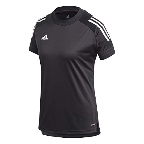 Adidas Condivo 20 Training Jersey T-Shirt Da Allenamento, Donna, Black/White, Xl