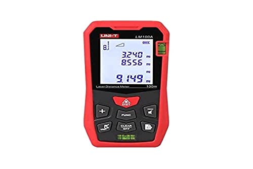 Uni-T Laser Distance Meters Laser Rangefinder Lm50A Lm70A Lm100A Lm120A Digital Range Finder Meter Millimeter Accuracy,Measure Area, Volume, Addition,