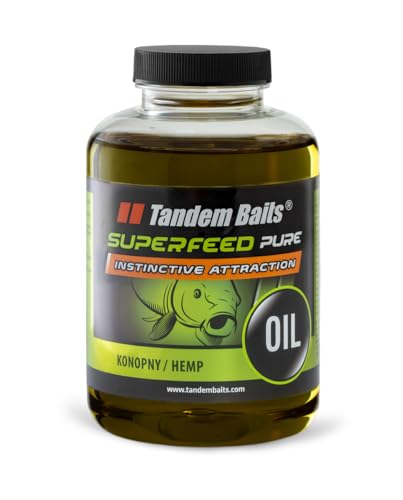 Tandem Baits Superfeed Pure Olio Di Canapa Aroma Intenso | Carpfishing Pesche Pesca Accessori | Alimentatore Per La Pesca Carpa | Pesca Accessori Alla