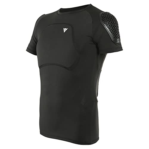 Dainese Trail Skins Pro Tee, Maglietta Protezione Torso Da Mtb Unisex-Adult, Nero, M