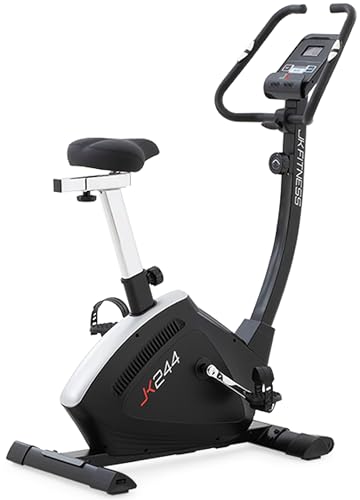 Jk Fitness Cyclette Magnetica Jk 244 | Volano 9 Kg | 8 Livelli Di Resistenza | Bike Fitness Con App Zwift E Kinomap | Sella Ergonomica Regolabile | Pe