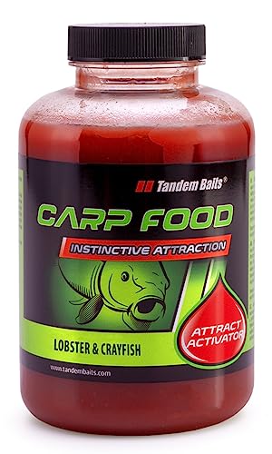 Tandem Baits Carp Food Attract Activator Aragosta & Cancro | Carpfishing Pesche Pesca Accessori | Alimentatore Per La Pesca Carpa | Aroma Inenso | Pes