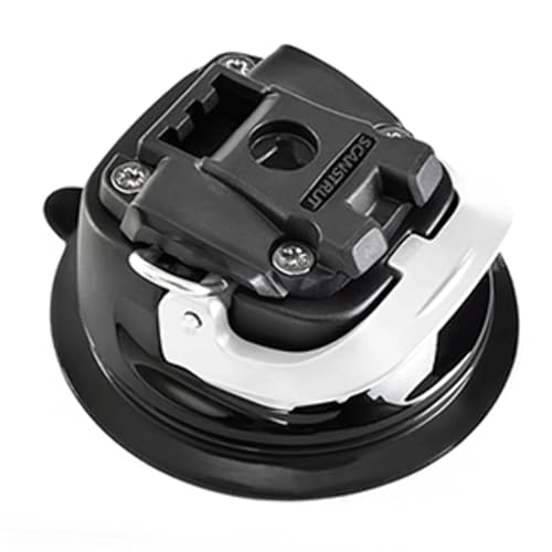 Rokk Mini Cases Hardcore Sistema A Ventosa, Nero/Bianco, Taglia Unica