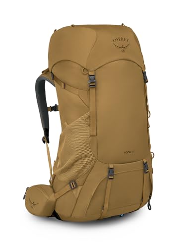 Osprey Rook 65 Men'S Backpacking Backpack Histosol Brown/Rhino Grey O/S