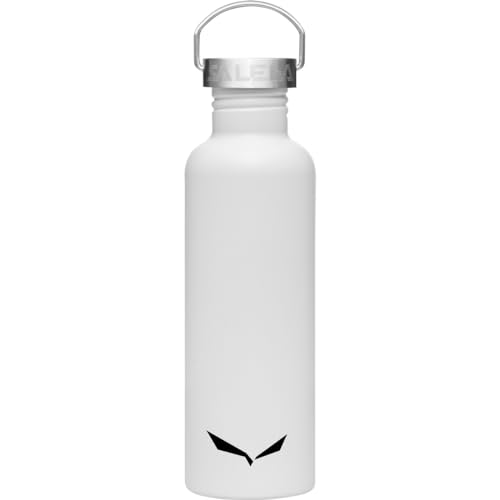 Salewa Aurino Stainless Steel 1,0L Bottle, White/Dolomites, Uni