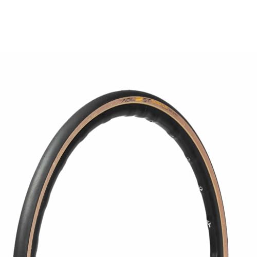 Panaracer Agilest Duro Tlr 700 X 25C Black/Amber, Pneumatico Unisex, Nero/Ambra
