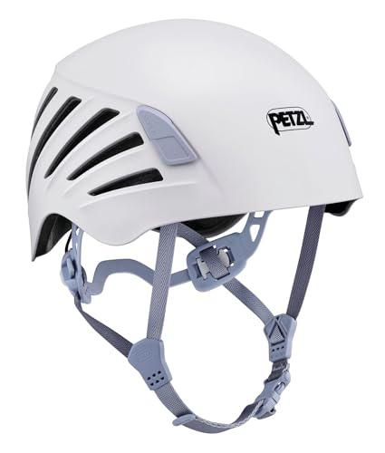 Petzl Borea - Casco Da Donna Resistente Con Protezione Superiore E Laterale, Taglia S/M, Colore: Lilla E Bianco