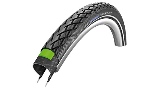 Schwalbe Fahrrad Reifen Marathon Enc // Alle Größen, Variante:Schwarz Reflex, Drahtreifen, Dimensione:40-406 (20×1,50´´´)