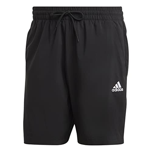Adidas Uomo Aeroready Essentials Chelsea Small Logo Shorts, Black, Xxl