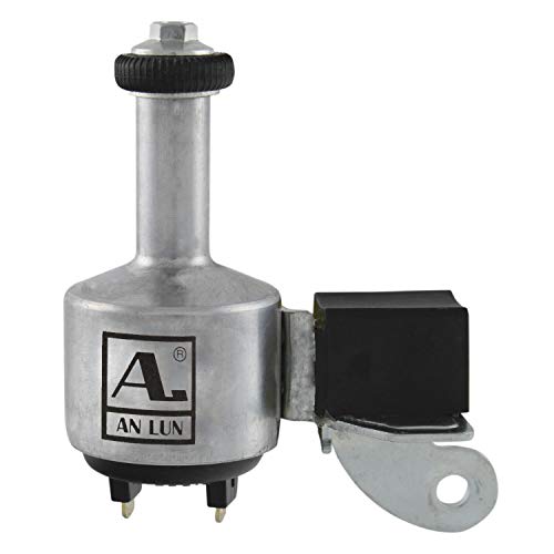Anlun 460101, Dynamo, Alloy, Silver, 6V/3W, Left, Without Bracket, Double Connection, With Big Rubber Roller, Single Box Unisex-Adulti, Grigio, Sinist
