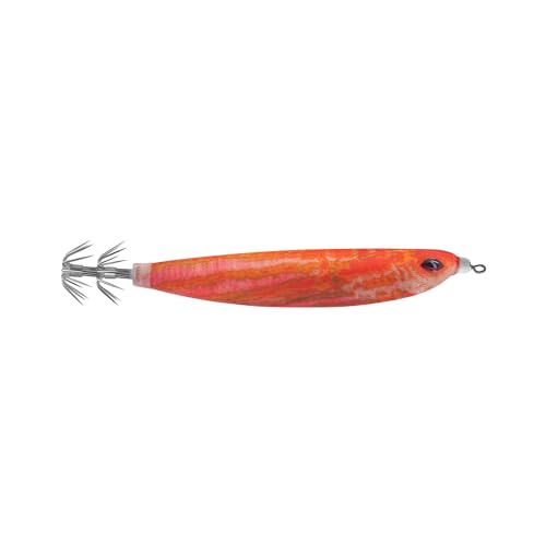 Jatsui Totanara Da Eging Oppai Zoro Egi Natural 3.0 Artificiale Pesca Seppia Calamaro (Reds)