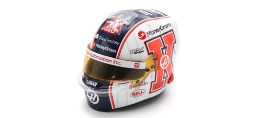 Haas F1 Team, Kevin Magnussen, Usa Miami Grand Prix 2023 Season, Casco Da Collezione Premium Per Adulti, Profilo Accurato, Finitura Verniciata, Marcat