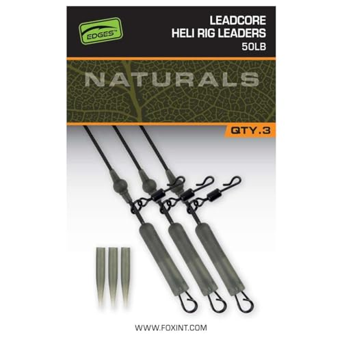 Naturals Leadcore Heli Rig Leaders Nessuno