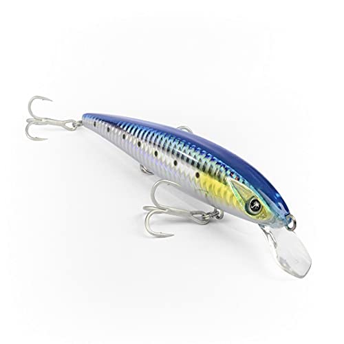 Seaspin Artificiale Eja Bullet 130Mm 28G Sar Spinning Barracuda Spigola Ricciola