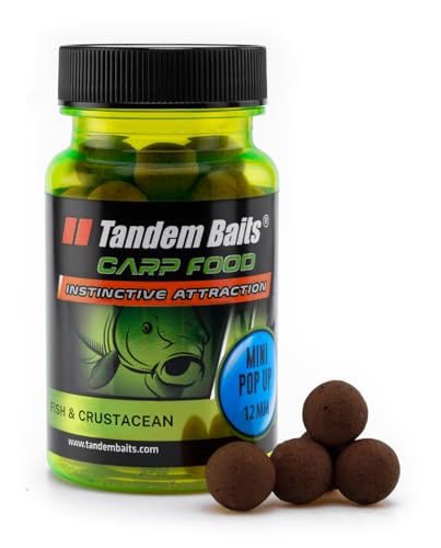 Tandem Baits Carp Food Perfection Mini Pop-Up Pesce & Crostacei | Carpfishing Pesche Pesca Accessori | Alimentatore Per La Pesca Carpa | Pesca Accesso