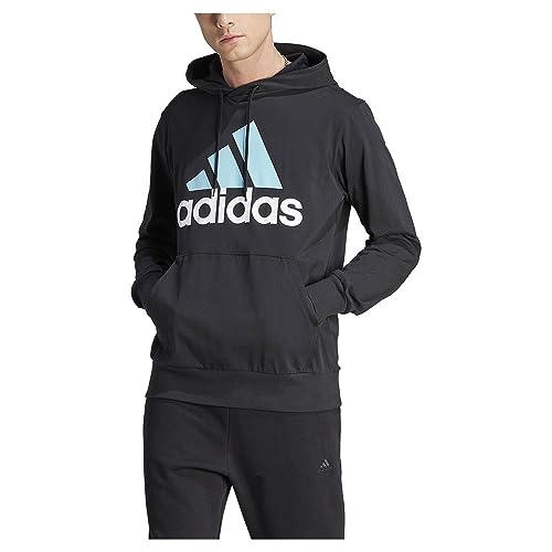 Adidas Ij8574 Ij8574 Felpa Con Cappuccio Uomo Black Taglia L