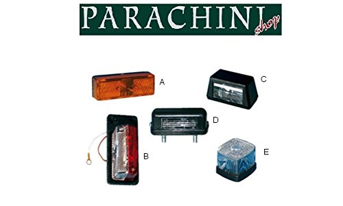 Fanali Segnaletica Per Rimorchi Camper Carrello Roulotte Barca (Modello D)