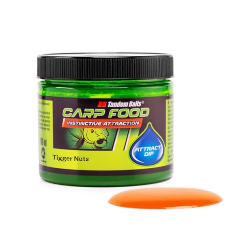 Tandem Baits Carp Food Attract Dip Noce Di Tigre Attrattivo Alimentare Per Carpe Pesca Della Carpa Senza Sforzo Esca Per Pesci Grandi Accessori Per La