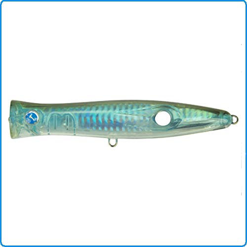 Seaspin Artificiale Spinning Toto 113 Trb Popper Topwater 23G Lampughe Spigole
