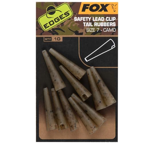 Fox Cac808 - Gomme Camo Con Clip Di Piombo, Misura 7, Colore: Camo