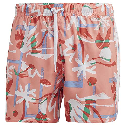 Adidas Ht2122 Flo Clx Vsl Costume Da Nuoto Coral Fusion/White L