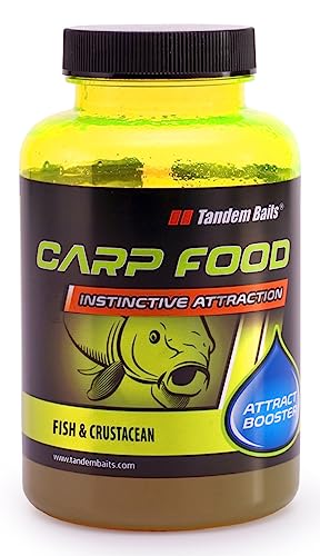 Tandem Baits Carp Food Attract Booster Pesce & Crostacei | Carpfishing Pesche Pesca Accessori | Alimentatore Per La Pesca Carpa | Aroma Inenso | Pesca