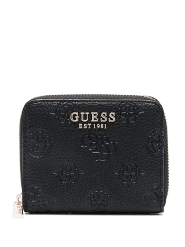 Guess Cresidia Slg - Borsa Da Donna Con Cerniera, Colore: Nero, Nero, One Size, Cresidia Slg Small Zip Around