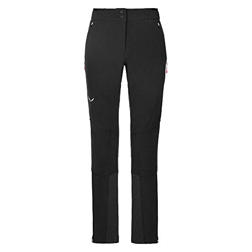 Salewa Lagorai Dst W Pnt, Pantaloni Da Sci Alpinismo, Donna, 42/36, Nero (Black Out)