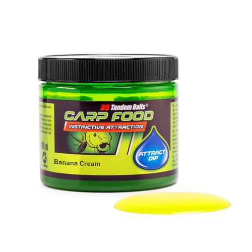 Tandem Baits Carp Food Attract Dip Crema Di Banana Attrattivo Alimentare Per Carpe Pesca Della Carpa Senza Sforzo Esca Per Pesci Grandi Accessori Per