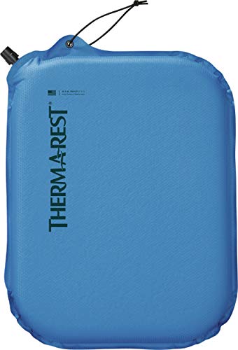 Therm-A-Rest Lite Seat - Cuscino Gonfiabile Ultraleggero, 33 X 40 Cm, Colore: Blu