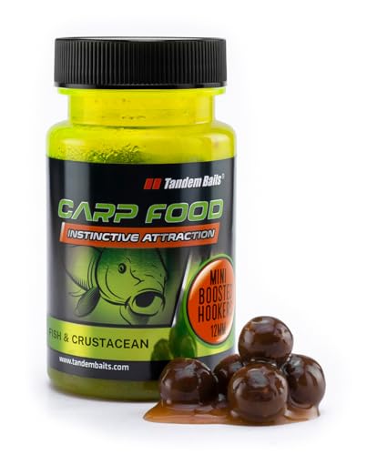Tandem Baits Carp Food Mini Boosted Hookers Pesce & Crostacei | Carpfishing Pesche Pesca Accessori | Alimentatore Per La Pesca Carpa | Pesca Accessori