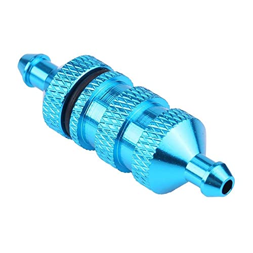 V Geby Filtro Benzina Rc, Filtro Benzina Nitro In Alluminio Lega Di Alluminio, Adatto Per Ricambi Di Aggiornamento Auto Buggy Su Bruchi Rc A 1/8 1/10(