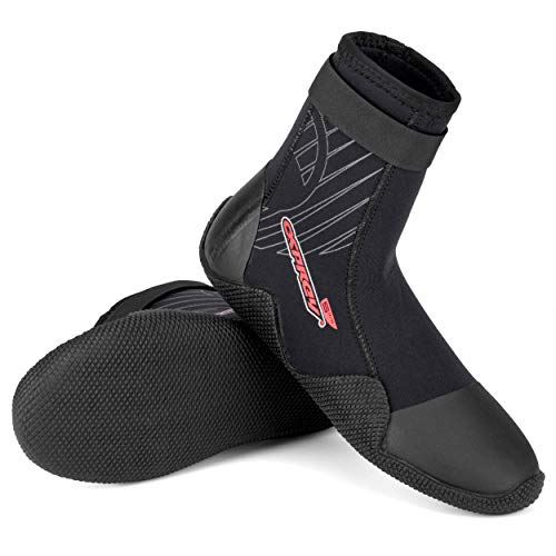 Osprey Muta In Neoprene Da 5 Mm, Stivali Unisex-Adulto, Nero, Uk Adult 10/Eu 44-45