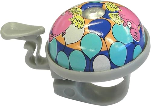 Campanello Universale Bici Bambina Con Stampa Multicolore
