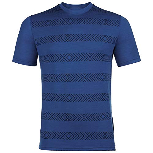 Odlo Alliance Kinship T-Shirt, Maglietta Da Uomo, Sodalite Blu – Stampa Fw18, S
