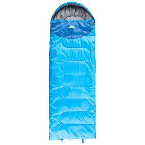 Trespass Snooze-Sacco A Pelo Per 2 Stagioni Unisex, Bianco, Taglia Unica