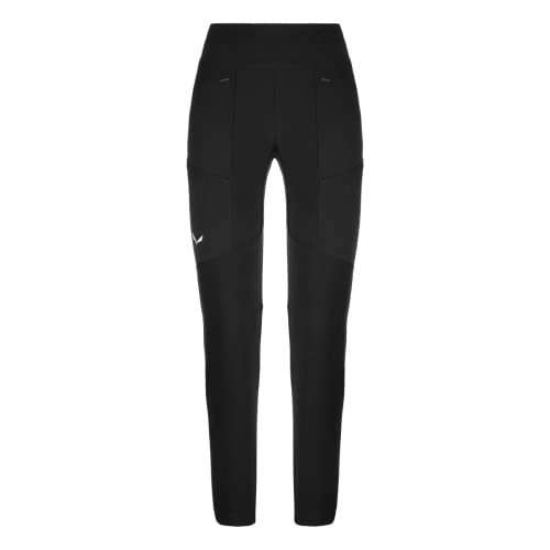 Salewa Puez Warm Durastretch Cargo Tights Women, Black Out, Xl