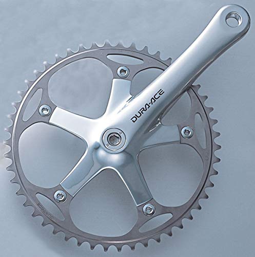 Shimano Dura Ace Fc-7710A, Guarnitura, Argento, 165 Mm