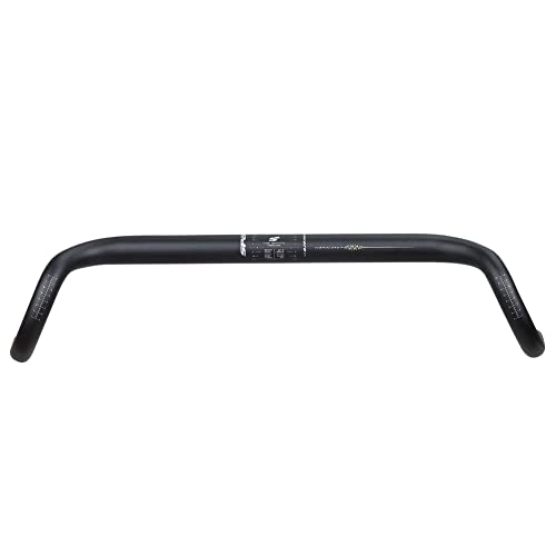 Spank Flare 25 Vibrocore Drop Bar, Gruccia Per Ghiaia/Strada Unisex-Adulto, Nero, 420Mm