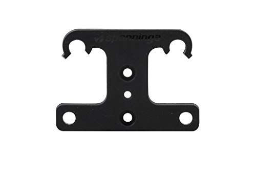 Spanninga Supporto Fanale Posteriore 03118007, Unisex Adulto, Nero, Taglia Unica