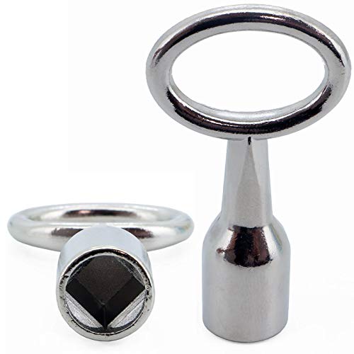Basi 301V-9 - Chiave Ad Ardiglione Argentata, 9 Mm
