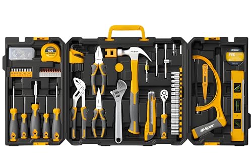 Hi-Spec Set Di Attrezzi Da 113 Pezzi Per La Casa E Il Garage. Un Set Completo Di Popolari Strumenti Manuali Per Il Fai-Da-Te Per Riparazioni E Manuten