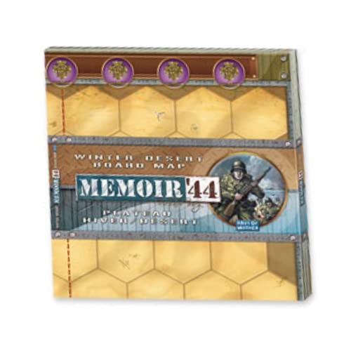 Days Of Wonder - Memoir '44: Expansion - Winter Desert Board Map - Board Game