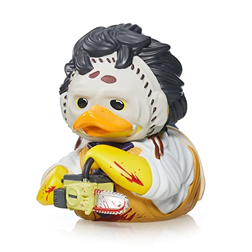 Tubbz Leatherface - Statuina Di Anatra In Gomma Vinilica Da Collezione, Edizione In Scatola, Prodotto Ufficiale Texas Chainsaw Massacre - Tv, Film E V