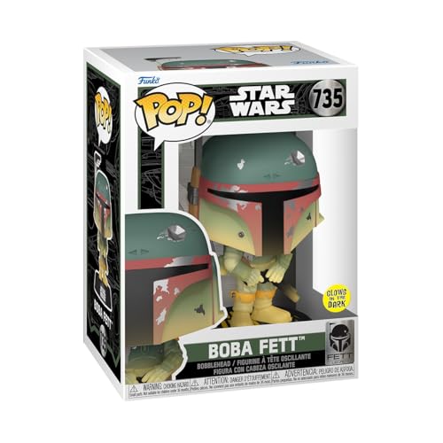 Funko Pop! Star Wars: Fl - Boba Fett - Si Illumina Al Buio - Figura In Vinile Da Collezione - Idea Regalo - Merchandising Ufficiale - Giocattoli Per B