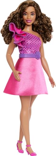 Barbie Fashionista Bambola Con Abito Scintillante